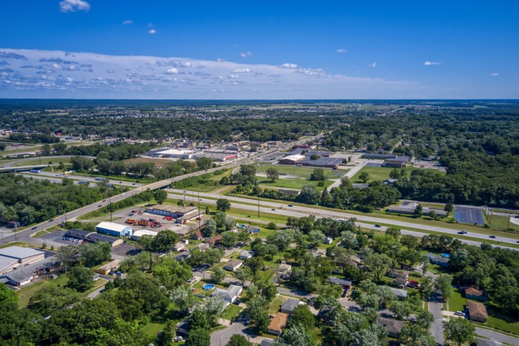Aerial Pictures - Portage Community Historical Society